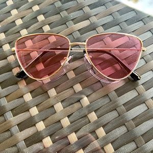 Pink Tinted Sunglasses